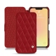 Capa em pele Apple iPhone 13 mini - Rouge - Couture ( Nappa - Pantone 199C ) 