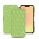 Capa em pele Apple iPhone 13 mini - Vert olive - Couture ( Nappa - Pantone 578U ) 
