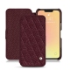 Funda de piel Apple iPhone 13 mini - Lie de vin - Couture ( Pantone 5115C ) 