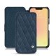 レザーケース Apple iPhone 13 mini - Jean vintage - Couture
