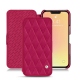 Lederschutzhülle Apple iPhone 13 mini - Rose fluo - Couture
