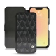 Lederschutzhülle Apple iPhone 13 mini - Onyx - Couture