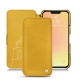 Capa em pele Apple iPhone 13 mini - Jaune soulèu