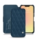 Apple iPhone 13 mini leather case - Blu mediterran - Couture