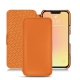 Apple iPhone 13 mini leather case - Orange PU