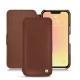 レザーケース Apple iPhone 13 mini - Marron délicat