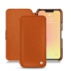 Capa em pele Apple iPhone 13 mini - Orange vibrant