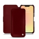 Apple iPhone 13 mini leather case - Rouge Veggie