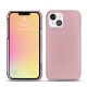 Apple iPhone 13 mini leather cover - Rose ( Nappa - Pantone 2365C ) 