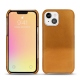 レザーケース Apple iPhone 13 mini - Or Maïa ( Pantone 871C ) 