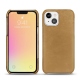 Lederschutzhülle Apple iPhone 13 mini - Sable vintage ( Roughtcut - Gaucho#57254 ) 