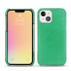 Capa em pele Apple iPhone 13 mini - Menthe vintage ( Pantone 562C ) 