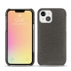 レザーケース Apple iPhone 13 mini - Anthracite ( Pantone 424C ) 