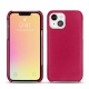 Custodia in pelle Apple iPhone 13 mini - Rose fluo