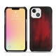 Coque cuir Apple iPhone 13 mini - Rouge Patine