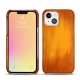 Funda de piel Apple iPhone 13 mini - Orange Patine