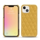 Apple iPhone 13 mini leather cover - Mimosa - Couture ( Pantone 141C ) 