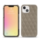 Coque cuir Apple iPhone 13 mini - Darboun sabla - Couture