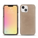 Capa em pele Apple iPhone 13 - Taupe vintage ( Pantone 7530C ) 