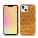 Apple iPhone 13 leather cover - Or Maïa - Couture