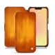 Capa em pele Apple iPhone 13 - Orange Patine