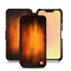 レザーケース Apple iPhone 13 - Fauve Patine