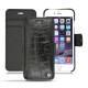 Apple iPhone 6 Plus  leather case - Crocodile nero