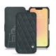 Funda de piel Apple iPhone 13 - Blu marino - Couture