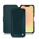 Capa em pele Apple iPhone 13 - Bleu Veggie