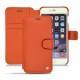 Apple iPhone 6 Plus  leather case - Papaye ( Pantone 180C ) 
