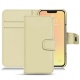 レザーケース Apple iPhone 13 - Beige PU