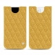 Lederschutzhülle Apple iPhone 13 - Mimosa - Couture ( Pantone 141C ) 