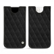 Capa em pele Apple iPhone 13 - Negre poudro - Couture