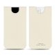 レザーケース Apple iPhone 13 - Blanc PU
