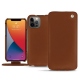 Lederschutzhülle Apple iPhone 13 Pro - Marron ( Nappa - Pantone 1615C ) 