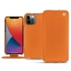 Housse cuir Apple iPhone 13 Pro - Orange ( Nappa - Pantone 1495U ) 