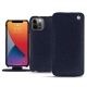 Housse cuir Apple iPhone 13 Pro - Cobalt ( Pantone 141B4D )
