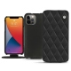 硬质真皮保护套 Apple iPhone 13 Pro - Noir - Couture ( Nappa - Black ) 