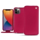 硬质真皮保护套 Apple iPhone 13 Pro - Rose fluo
