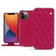 Funda de piel Apple iPhone 13 Pro - Rose fluo - Couture