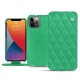 Custodia in pelle Apple iPhone 13 Pro - Menthe vintage - Couture
