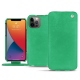 硬质真皮保护套 Apple iPhone 13 Pro - Menthe vintage ( Pantone 562C ) 