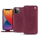 Lederschutzhülle Apple iPhone 13 Pro - Prune vintage ( Pantone 512C ) 