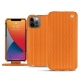 Housse cuir Apple iPhone 13 Pro - Abaca arancio