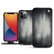 Capa em pele Apple iPhone 13 Pro - Gris Patine