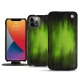 Capa em pele Apple iPhone 13 Pro - Vert Patine