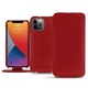 硬质真皮保护套 Apple iPhone 13 Pro - Rouge PU