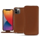 Apple iPhone 13 Pro leather case - Marron PU