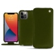 Lederschutzhülle Apple iPhone 13 Pro - Vert Veggie