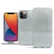 Capa em pele Apple iPhone 13 Pro Max - Platinium ( Pantone 877C ) 